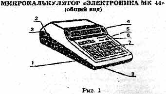 Микрокалькулятор Электроника МК-44